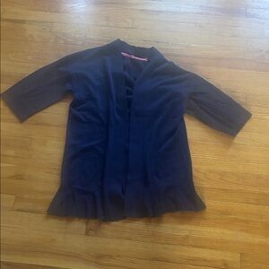 QVC Open Cardigan Sweater